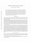 Research paper thumbnail of Averaging plus Learning in financial markets