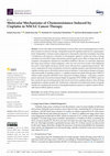 Research paper thumbnail of Molecular Mechanisms of Chemoresistance Induced by Cisplatin in NSCLC Cancer Therapy