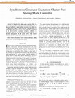 Research paper thumbnail of Synchronous Generator Excitation Chatter-Free Sliding Mode Controller