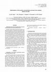 Research paper thumbnail of Optimization of the protein concentration process from residual peanut oil-cake