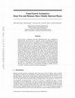 Research paper thumbnail of Visual Search Asymmetry: Deep Nets and Humans Share Similar Inherent Biases