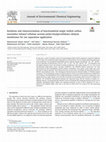 Research paper thumbnail of Synthesis and characterization of functionalized single walled carbon nanotubes infused cellulose acetate/poly(vinylpyrrolidone) dialysis membranes for ion separation application