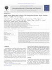 Research paper thumbnail of Single- versus double-layer closure of the hysterotomy incision during cesarean delivery and risk of uterine rupture