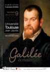 Research paper thumbnail of Galilée écrivain. Journée d'étude