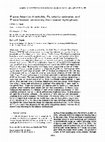 Research paper thumbnail of Pwave detection thresholds,Pnvelocity estimates, andTwave location uncertainty from oceanic hydrophones