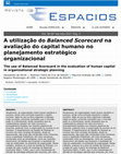 Research paper thumbnail of A utilização do Balanced Scorecard na avaliação do capital humano no planejamento estratégico organizacional