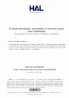 Research paper thumbnail of Dendrochronologie : potentialités et nouveaux enjeux pour l’archéologie préventive