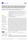 Research paper thumbnail of A Comparison between Silver Nanosquare Arrays and Silver Thin-Films as a Blood Cancer Prognosis Monitoring Electrode Design Using Optical and Electrochemical Characterization