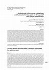 Research paper thumbnail of Alcoholemias, tráfico y otras tribulaciones constitucionales. Punto y aparte en “la Ley seca” de la Sanción administrativa