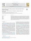 Research paper thumbnail of Land for food or power? Risk governance of dams and family farms in Southwest Ethiopia