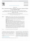 Research paper thumbnail of Sleeve gastrectomy improves obstructive sleep apnea syndrome (OSAS): 5 year longitudinal study