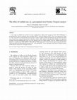 Research paper thumbnail of The effect of sulfide ions on a precipitated iron Fischer–Tropsch catalyst