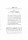 Research paper thumbnail of MetaREVEAL : RL-based Meta-learning from Learning Curves ?