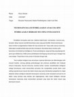 Research paper thumbnail of Nama : Dora Julianti NIM : 22022007 Tugas : Resume Neurosains Dalam Pembelajaran Anak Usia Dini NEUROSAINS DALAM PEMBELAJARAN ANAK USIA DINI PEMBELAJARAN BERBASIS MULTIPLE INTELLIGENCE