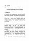 Research paper thumbnail of Nama : Dora Julianti NIM : 22022007 Tugas : Resume Neurosains dalam Pembelajaran Anak Usia Dini NEUROSAINS DALAM PEMBELAJARAN ANAK USIA DINI "Metode serta Pemenuhan Gizi Otak Anak"