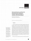 Research paper thumbnail of Desenvolvimento profissional de professores iniciantes: tensões experienciadas no contexto da escola pública