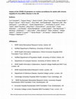 Research paper thumbnail of Impact of the COVID-19 pandemic on routine surveillance for adults with chronic hepatitis B virus (HBV) infection in the UK