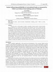 Research paper thumbnail of Factors influencing profitability of conventional banks as measured by Tobin’s q: evidence from banking sector of Pakistan