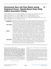 Research paper thumbnail of Unconscious Race and Class Biases among Registered Nurses: Vignette-Based Study Using Implicit Association Testing