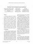 Research paper thumbnail of Flash-Based Tool for Earthquake Epicenter Identification