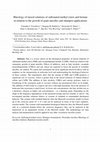 Research paper thumbnail of Rheology of mixed solutions of sulfonated methyl esters and betaine in relation to the growth of giant micelles and shampoo applications