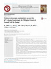 Research paper thumbnail of Urétrocystoscopie ambulatoire au service d’Urologie/Andrologie de l’Hôpital Général Grand Yoff de Dakar