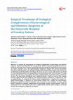 Research paper thumbnail of Surgical Treatment of Urological Complications of Gynecological and Obstetric Surgeries at the University Hospital of Conakry Guinea