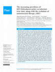 Research paper thumbnail of The increasing prevalence of HIV/Helicobacter pylori co-infection over time, along with the evolution of antiretroviral therapy (ART)