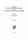 Research paper thumbnail of ConcEyst : Eichstätter Konkordanzprogramm zur griechischen und lateinischen Epigraphik. Vers. 7