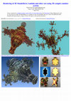 Research paper thumbnail of Rendering of 3D Mandelbrot, Lambda and other sets using 3D complex number system