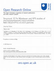 Research paper thumbnail of Structural, 57Fe Mössbauer and XPS studies of mechanosynthesized nanocrystalline Nd0.33Eu0.67Fe1-Cr O3 particles