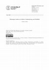 Research paper thumbnail of Ethnologie studieren in Zürich: Studienleitung und Mobilität