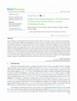 Research paper thumbnail of Digital Earth Surface Model for The Estimation of Solar Panel Electric Power Towards Renewable Energy