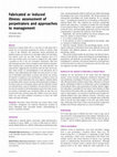 Research paper thumbnail of Fabricated or induced illness: assessment of perpetrators and approaches to management