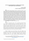 Research paper thumbnail of ÇOCUKLARA KÖK DEĞERLERİN KAZANDIRILMASINDA İZLEME METİNLERİNİN YERİ: 120 FİLMİ ÖRNEĞİ