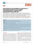 Research paper thumbnail of Latin American and Caribbean consensus on noninvasive central nervous system neuromodulation for chronic pain management (LAC2-NIN-CP)