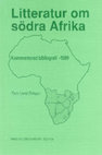 Research paper thumbnail of Litteratur om södra Afrika: kommenterad bibliografi-1989