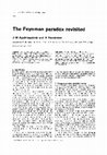 Research paper thumbnail of The Feynman paradox revisited