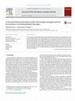 Research paper thumbnail of A micromechanical derivation of the macroscopic strength statistics for pristine or corroded/abraded float glass