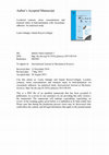 Research paper thumbnail of Localized contacts, stress concentrations and transient states in bent-lamination with viscoelastic adhesion. An analytical study