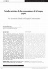 Research paper thumbnail of Estudio acústico de las consonantes de la lengua yagua