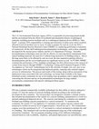 Research paper thumbnail of Performance Evaluation of Decontamination Technologies for Dirty Bomb Cleanup - 10036