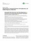 Research paper thumbnail of Photochemistry, Functional Properties, Food Applications, and Health Prospective of Black Rice