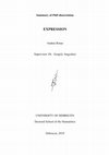 Research paper thumbnail of Expression