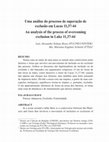 Research paper thumbnail of Uma análise do processo de superação de exclusão em Lucas 11,17-34