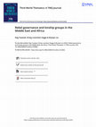 Research paper thumbnail of Rebel governance and kinship groups in the Middle East and Africa