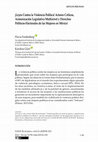 Research paper thumbnail of Leyes Contra la Violencia Política! Actores Críticos, Armonización Legislativa Multinivel y Derechos Políticos-Electorales de las Mujeres en México