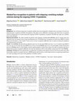 Research paper thumbnail of Masked face recognition in patients with relapsing–remitting multiple sclerosis during the ongoing COVID-19 pandemic