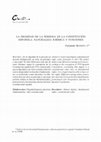 Research paper thumbnail of La dignidad de la persona en la Constitución española: naturaleza jurídica y funciones