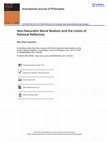 Research paper thumbnail of Non-Naturalist Moral Realism and the Limits of Rational Reflection